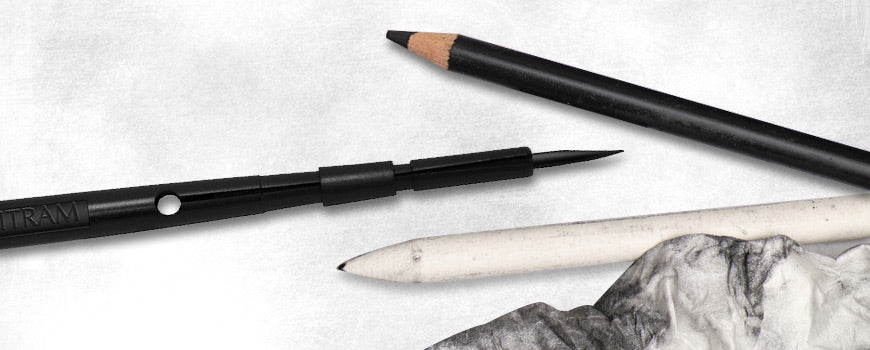 Charcoal Baton or Charcoal Pencil, Which One Should You Be Using? – Nitram  Art Inc.