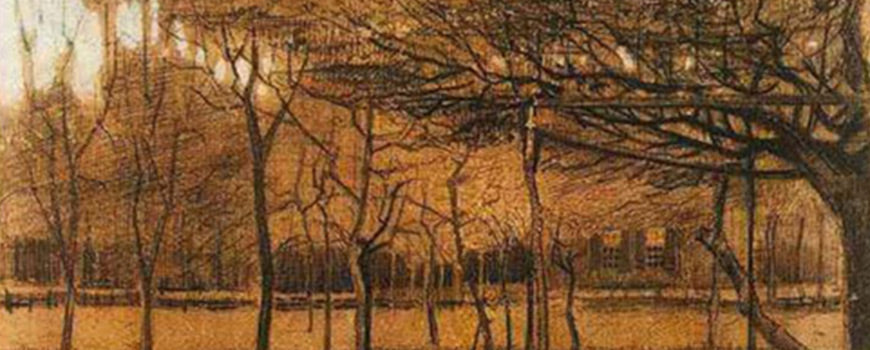 Landscapes: <br>Charcoal Over Pen and Ink