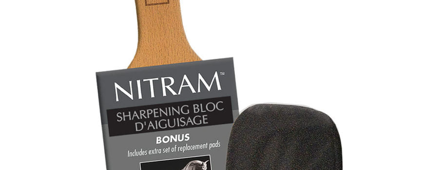 INTRODUCING: <br>The Nitram Sharpening Bloc